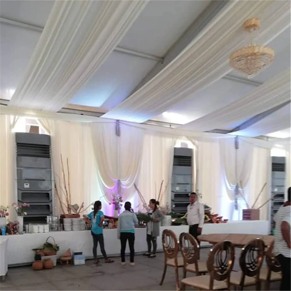 Tent air conditioning cooling in commercial show