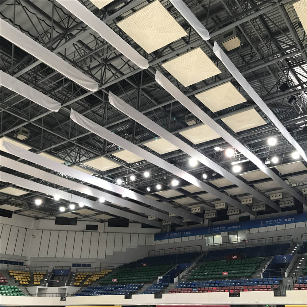 Tent air conditioning for exhibition hall