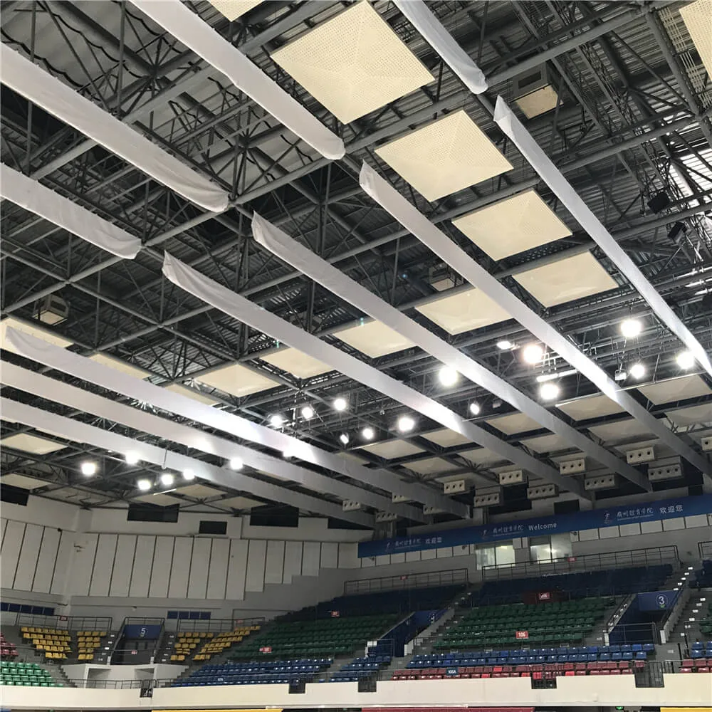 Tent air conditioning for exhibition hall