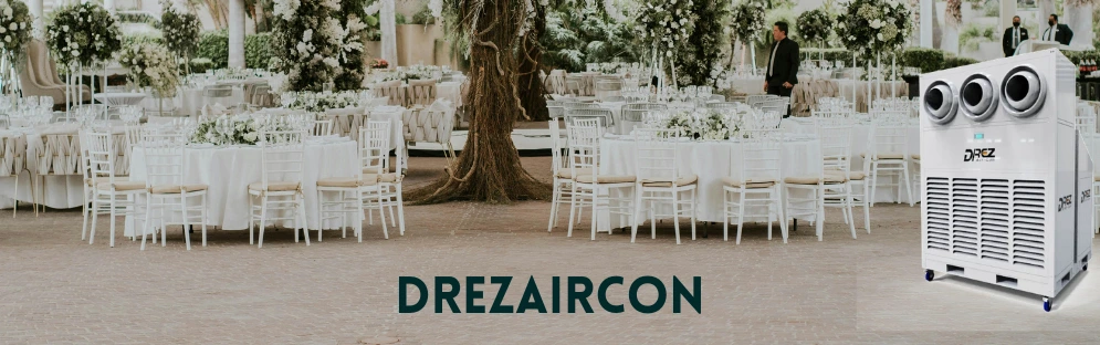 Wedding air conditioner installation