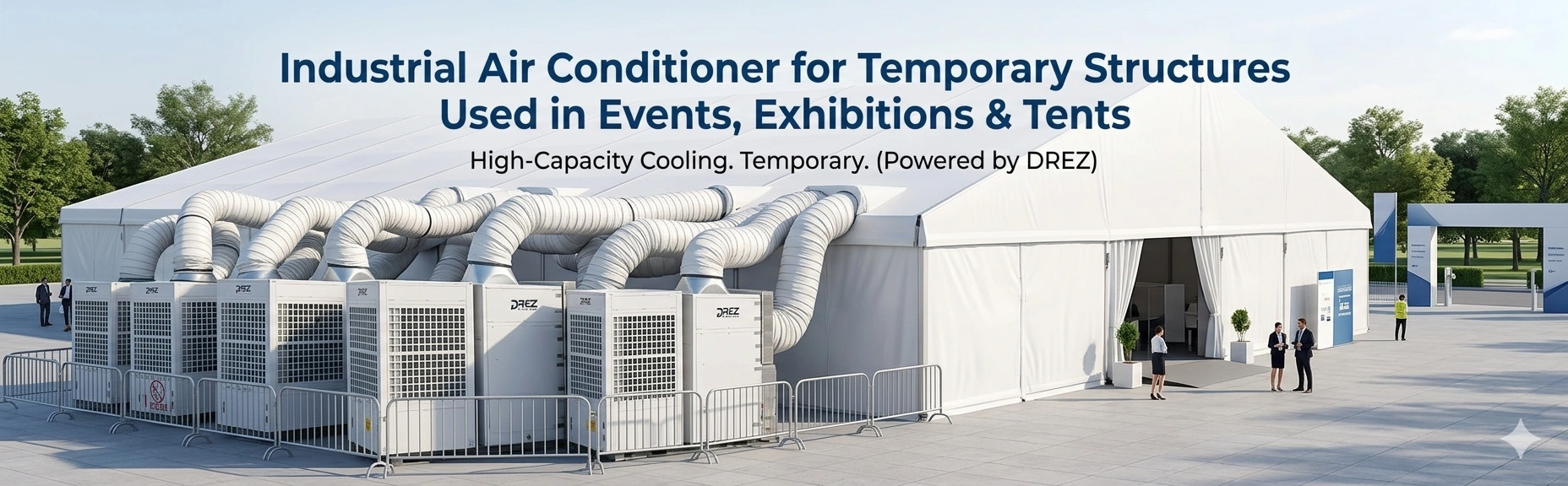 Industrial Air Conditioner for Temporary Structures